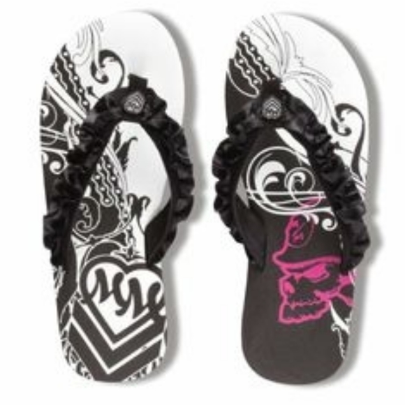 ISO metal Mulisha sandals! NOT FOR SALE! - Picture 2 of 5